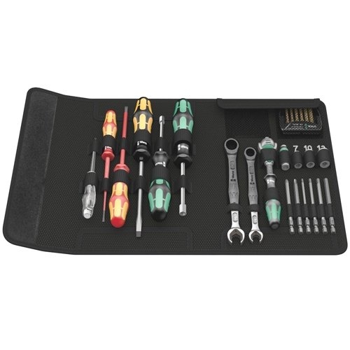 Wera 05135927001 Kraftform Kompakt SH 1 Ensemble sanitaire/chauffage, 25 pièces