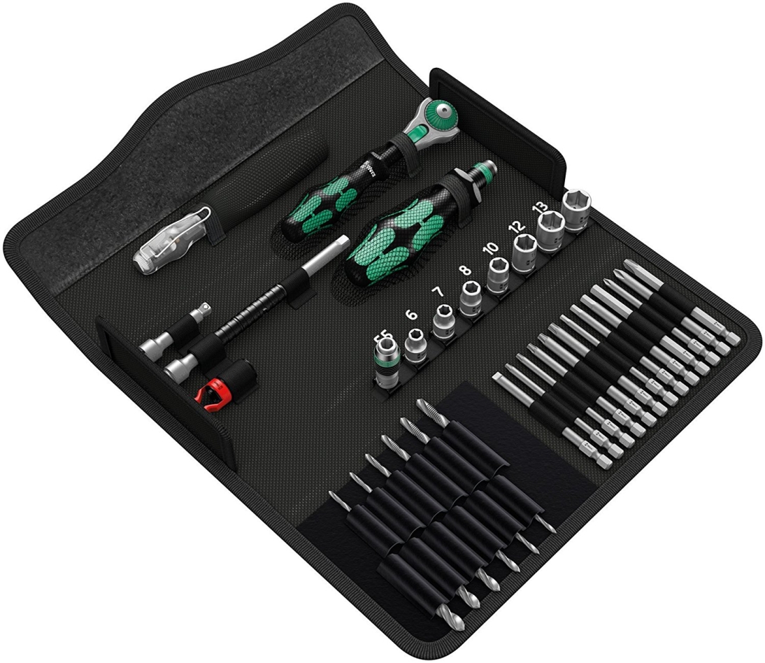 Wera 05135928001 Kraftform Kompakt M 1 Jeu d'outils en métal, 39 pièces en coffret