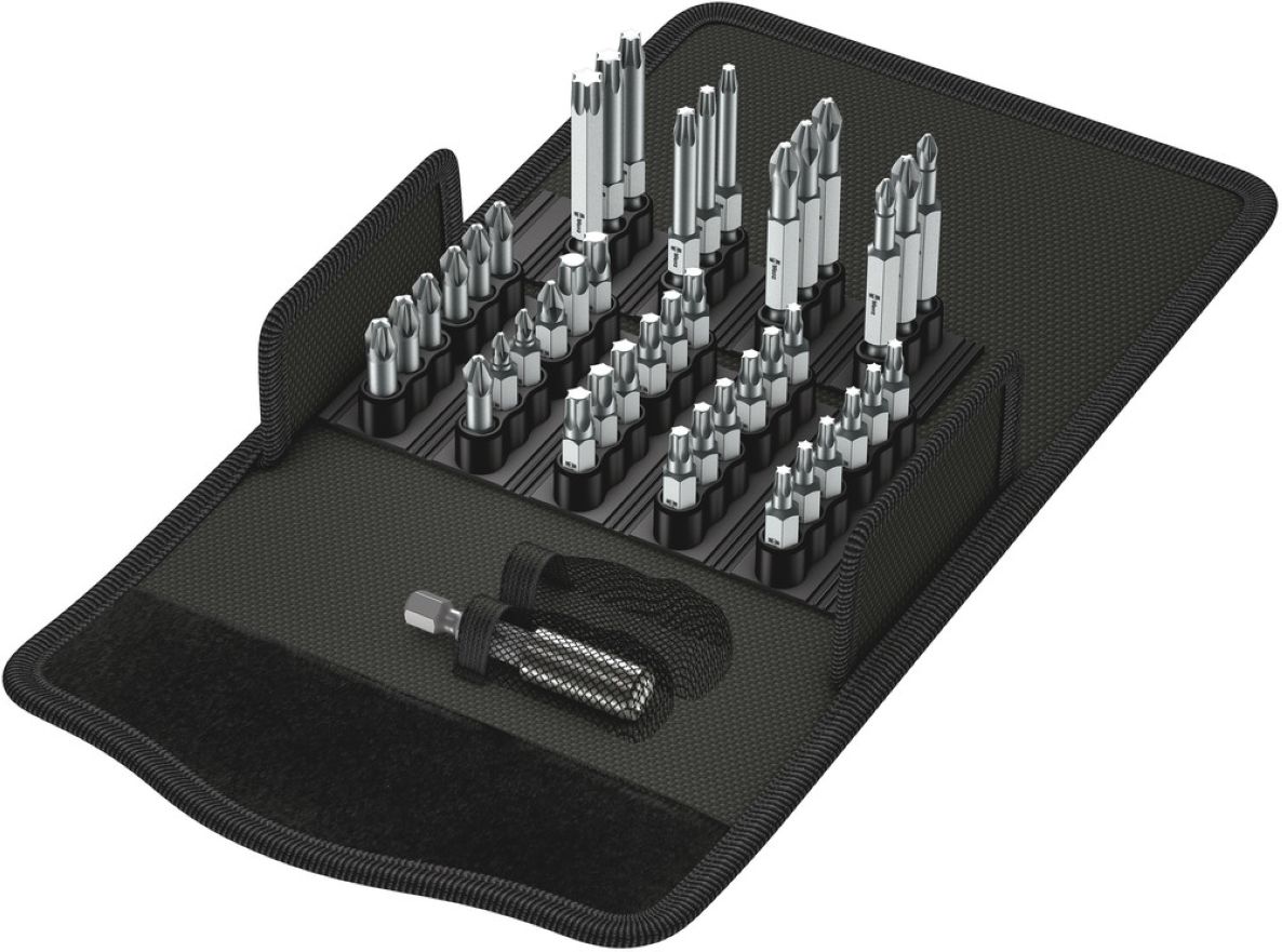 Wera 05057450001 Bit-Safe 43 Universal 1 jeu d'embouts, 43 pièces