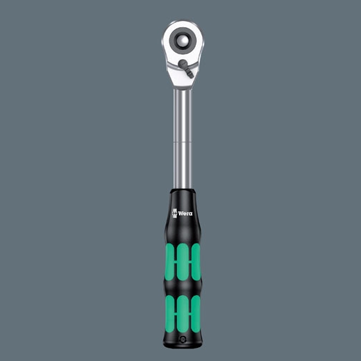 Wera 05003780001 8006 C Cliquet hybride Zyklop avec cliquet inverseur avec entraînement 1/2".