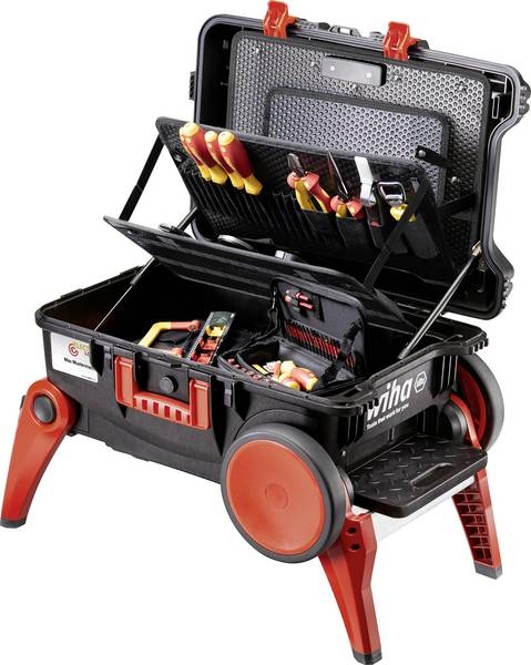 Wiha 45253 Mallette XXL III électrique 46 pièces pour électriciens
