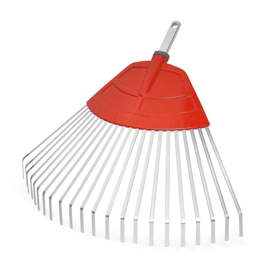 wolfgarten 71AAA030650 Multi-Star Râteau à feuilles rouge 50cm