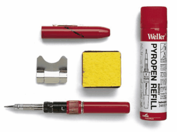 Weller T0051606599 Fer à souder à gaz sans fil avec contrôle de la température. Indépendant du réseau électrique.