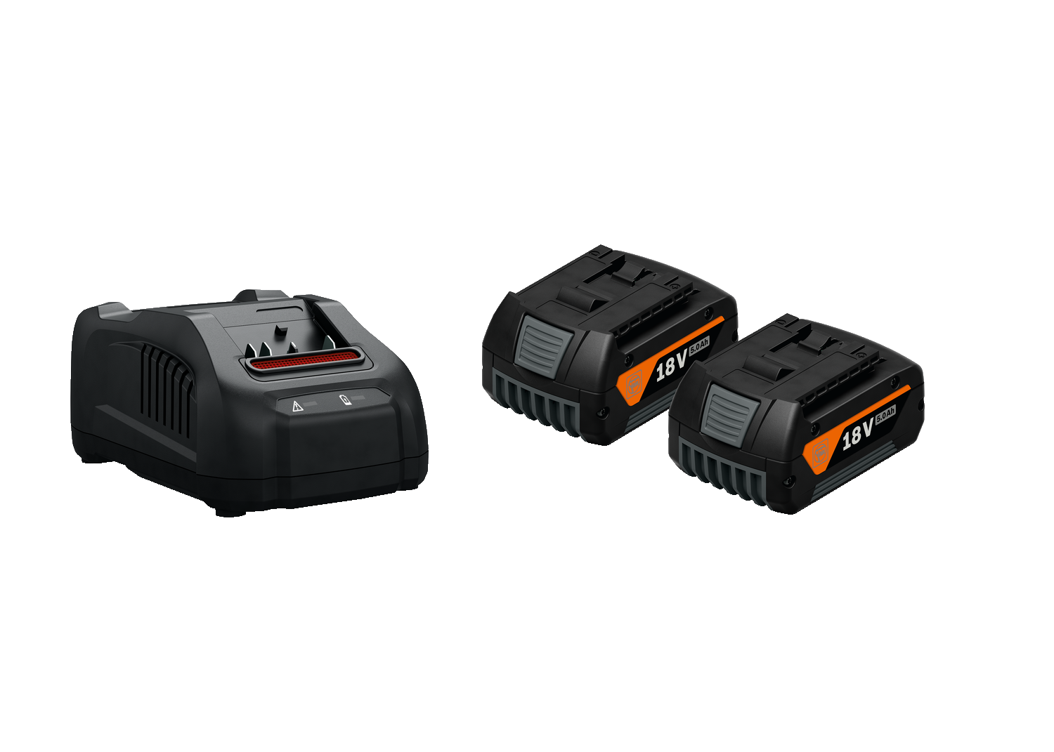 Fein Accessoires 92604246010 Pack de 2 Batteries 18 V GBA 5 AH AMPSHARE