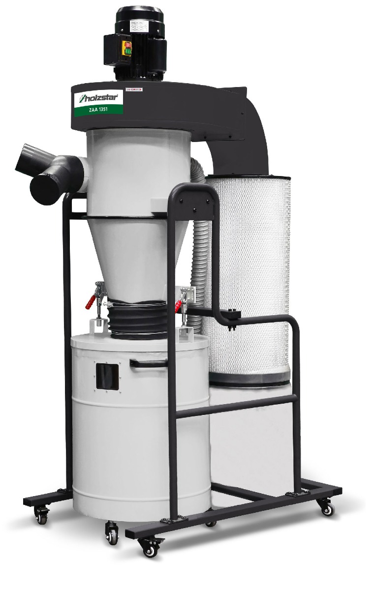Holzstar 715924135 ZAA1353 Extracteur cyclonique 400V