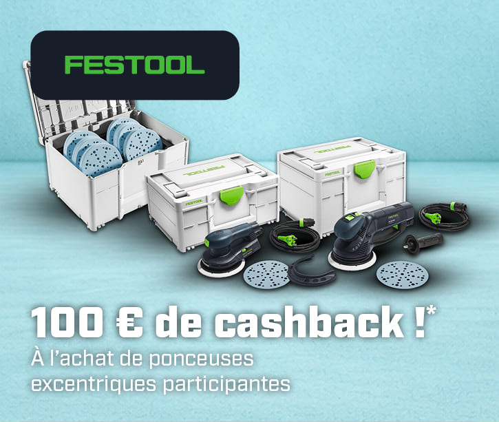 FR | Festool 100 cashback